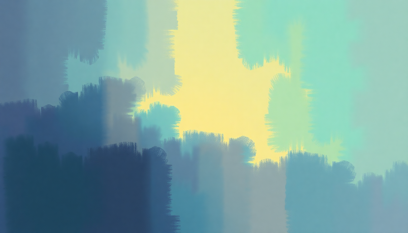 Fan-driven abstract illustration evoking the emotional arc of 19-2000 by Gorillaz