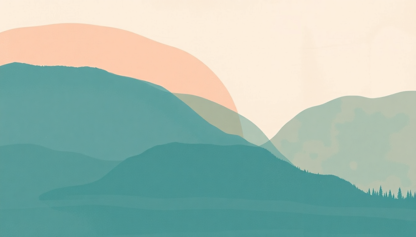 Fan-driven abstract illustration evoking the emotional arc of 2 Be Loved by Lizzo