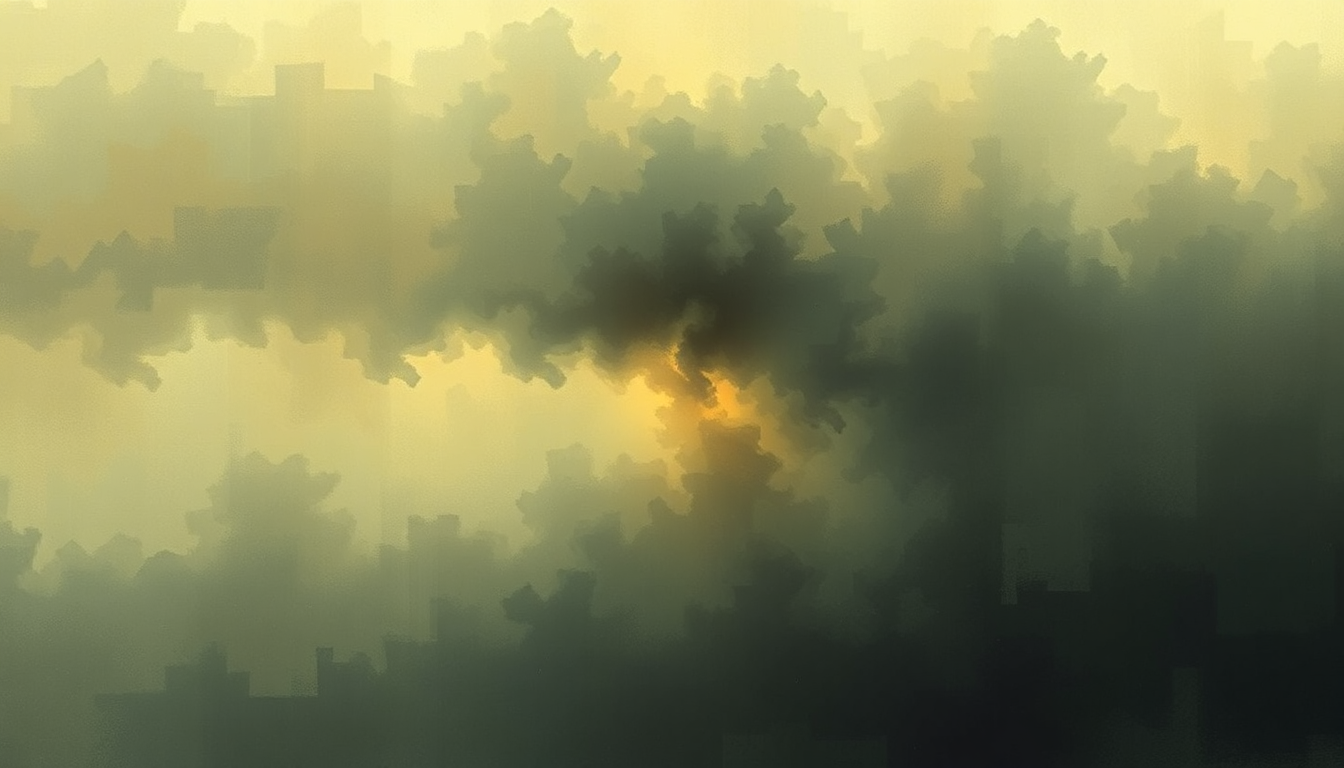 Fan-driven abstract illustration evoking the emotional arc of 2112 by Rush