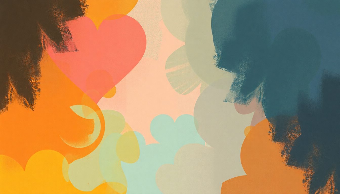 Fan-driven abstract illustration evoking the emotional arc of 24K Magic by Bruno Mars