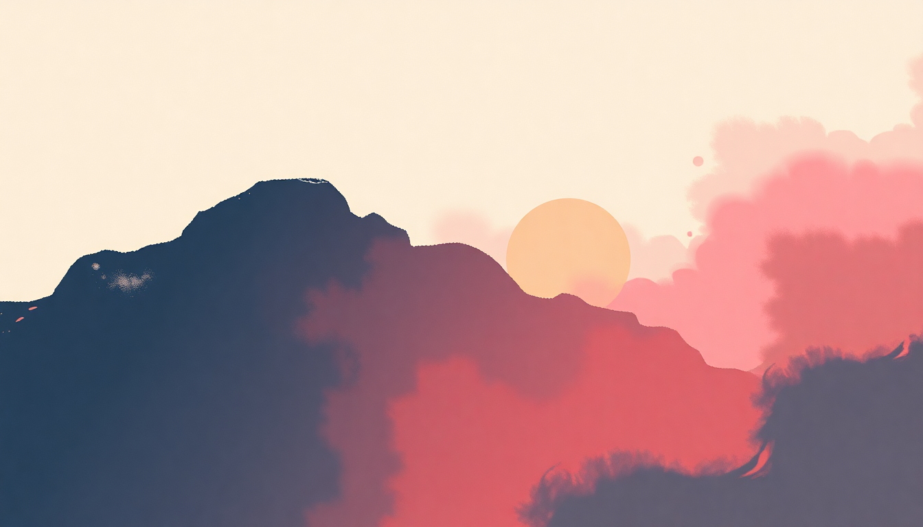 Fan-driven abstract illustration evoking the emotional arc of 2SEATER by Tyler, the Creator