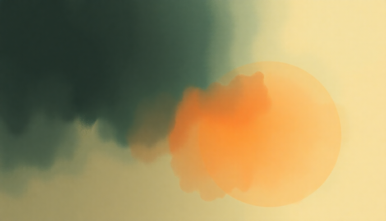 Fan-driven abstract illustration evoking the emotional arc of 3 Things by Jason Mraz
