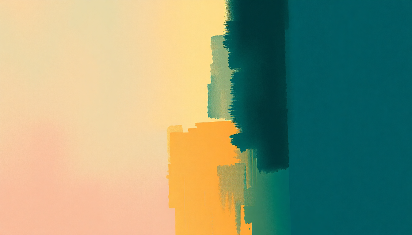 Fan-driven abstract illustration evoking the emotional arc of 30 Hours by Kanye West