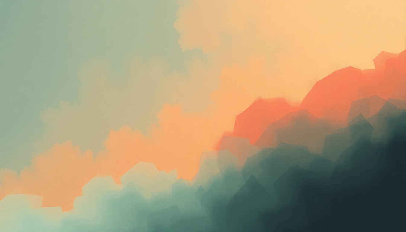 Fan-driven abstract illustration evoking the emotional arc of 3005 by Childish Gambino