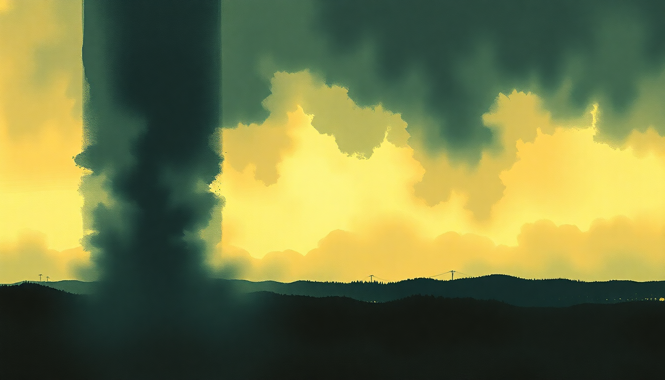 Fan-driven abstract illustration evoking the emotional arc of 5:15 by The Who