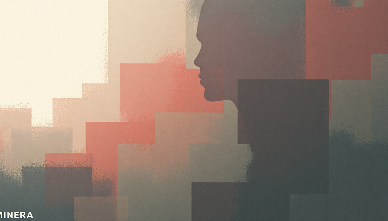 Fan-driven abstract illustration evoking the emotional arc of 80-37 by Mineral
