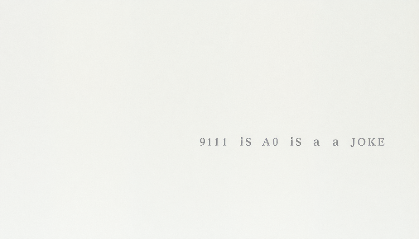 Fan-driven abstract illustration evoking the emotional arc of 911 Is a Joke by Public Enemy