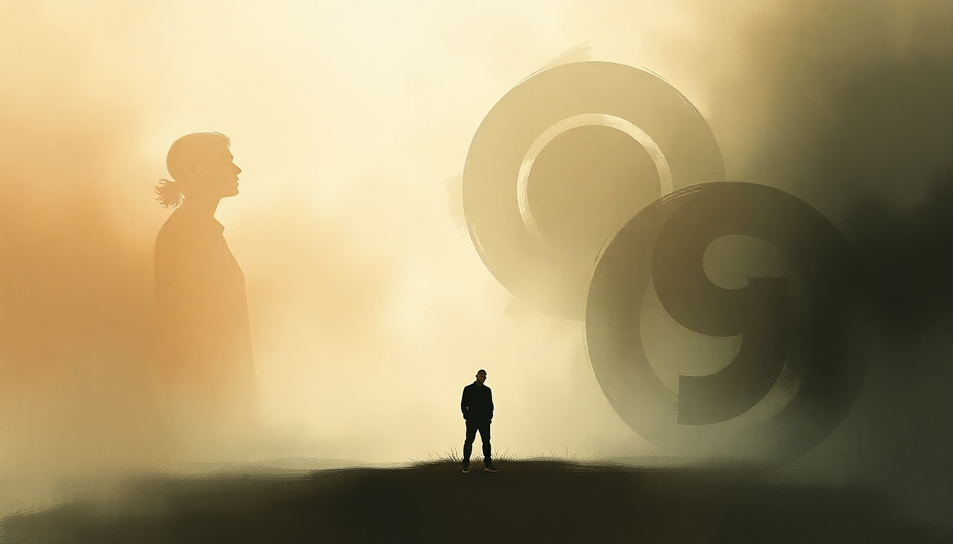 Fan-driven abstract illustration evoking the emotional arc of 99 Problems by Jay-Z