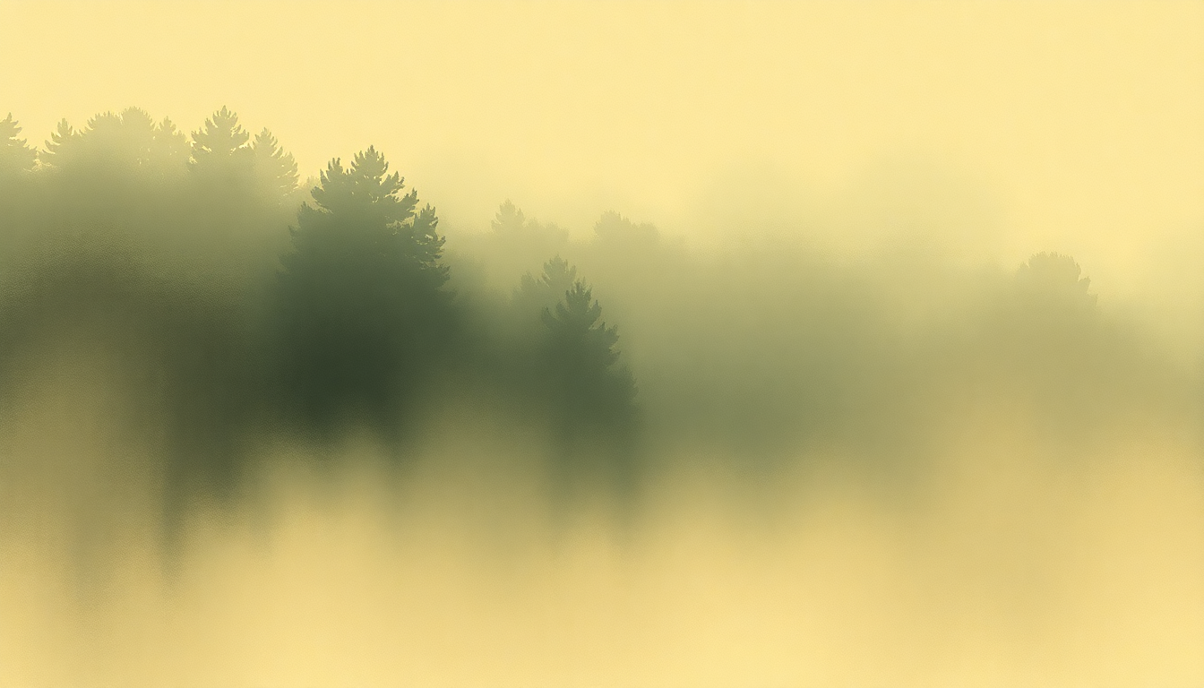 Fan-driven abstract illustration evoking the emotional arc of A Foggy Day by Frank Sinatra
