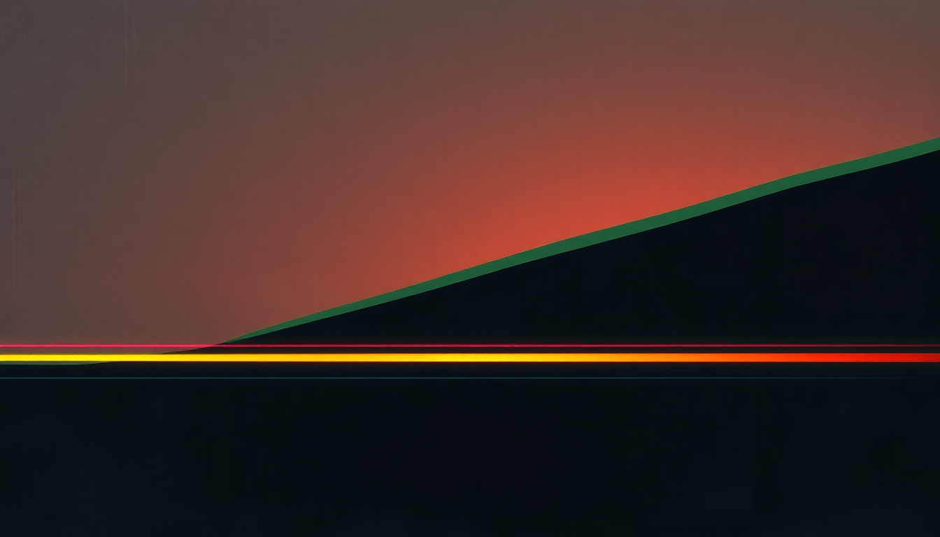 Fan-driven abstract illustration evoking the emotional arc of A Promise by Echo & the Bunnymen