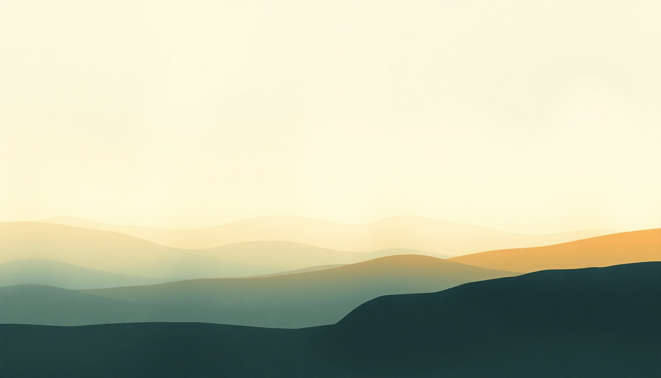 Fan-driven abstract illustration evoking the emotional arc of A Song for Europa by Johann Johannsson