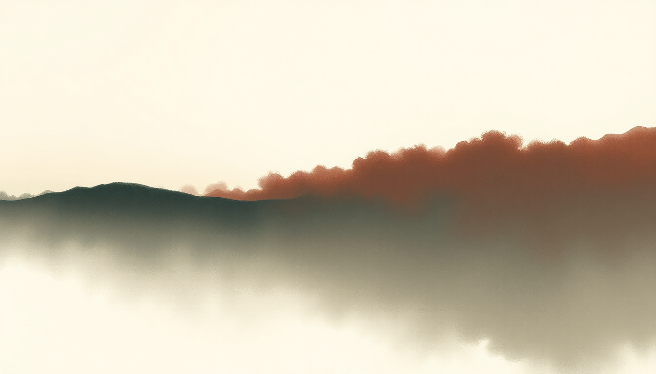 Fan-driven abstract illustration evoking the emotional arc of A Wolf Who Wears Sheeps Clothes by Mac DeMarco