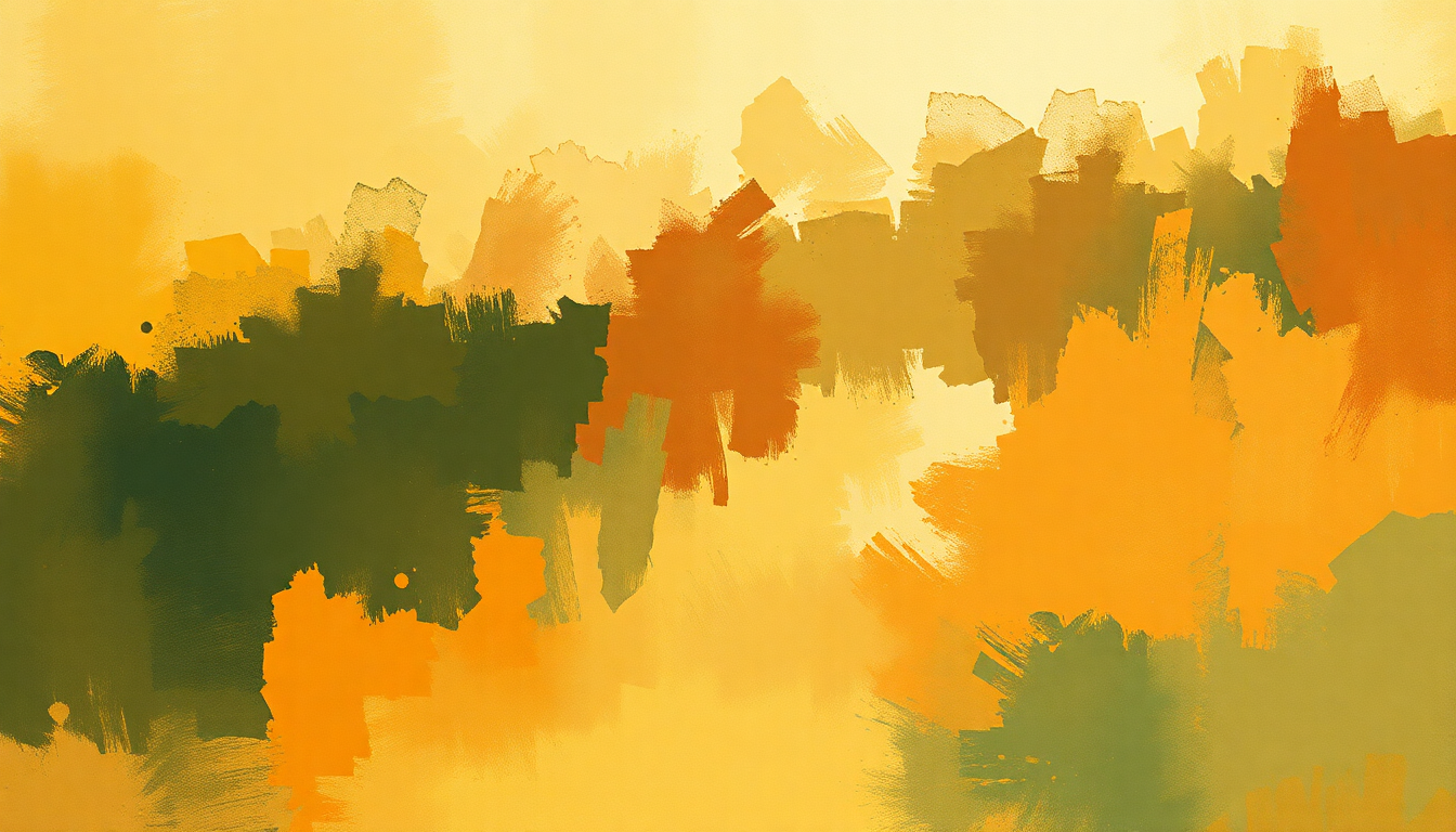 Fan-driven abstract illustration evoking the emotional arc of Academic Festival Overture by Johannes Brahms