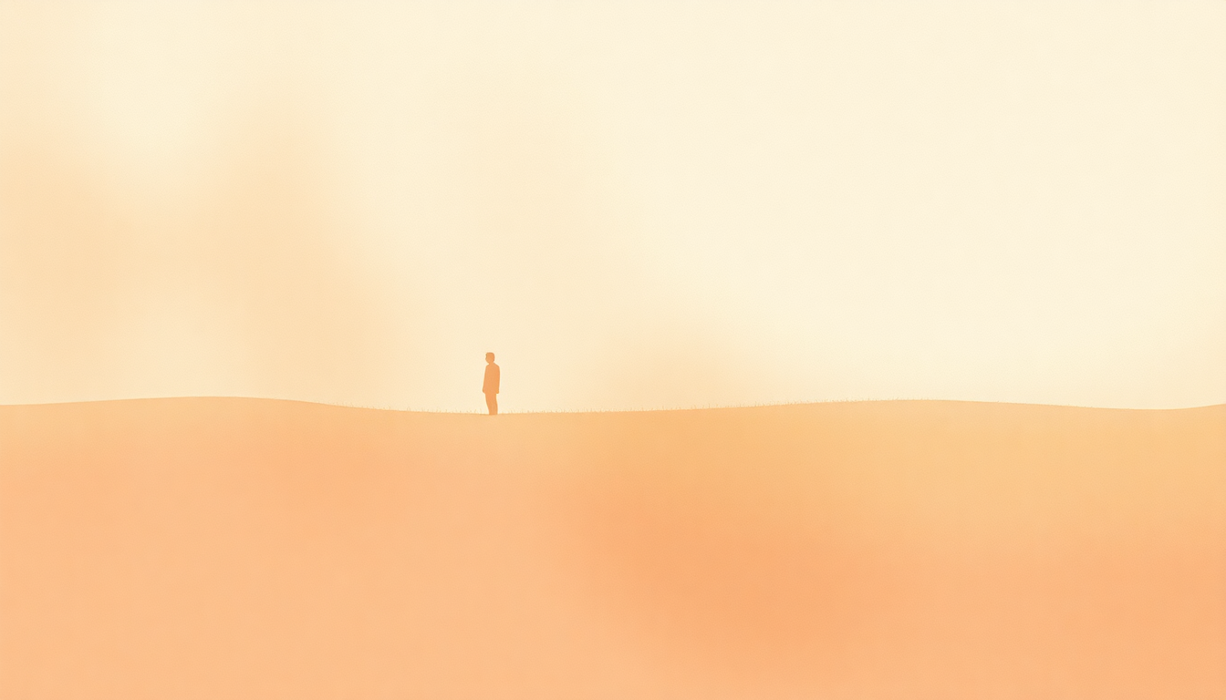 Fan-driven abstract illustration evoking the emotional arc of Across the Universe by The Beatles