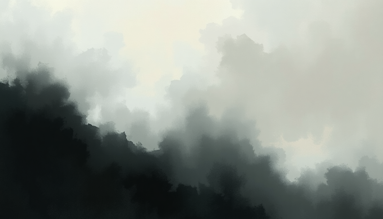Fan-driven abstract illustration evoking the emotional arc of Acroyear2 by Autechre