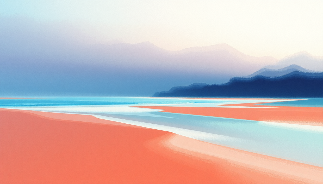 Fan-driven abstract illustration evoking the emotional arc of Acrylic Afternoons by Pulp