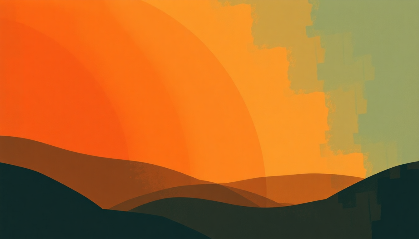 Fan-driven abstract illustration evoking the emotional arc of Addictions by Lucy Dacus