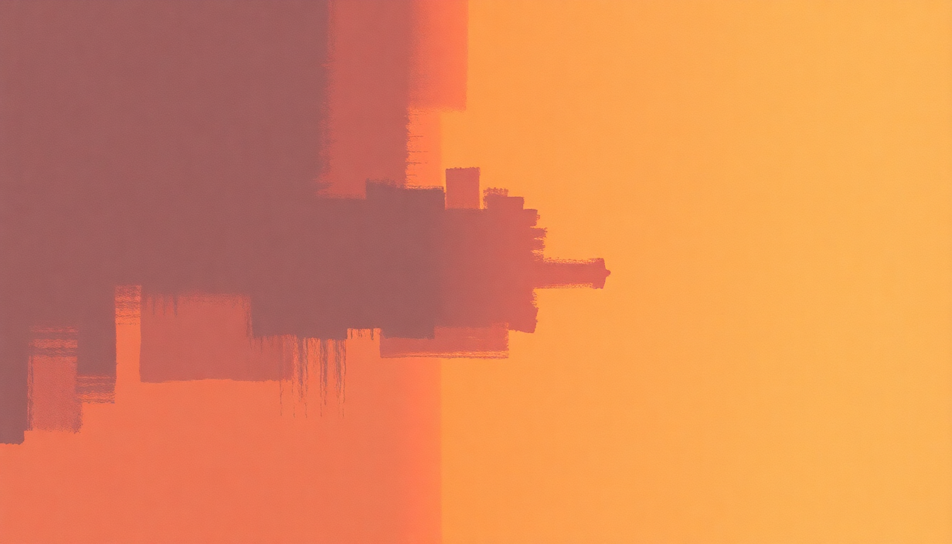 Fan-driven abstract illustration evoking the emotional arc of Afro Left by Leftfield