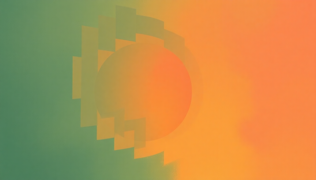 Fan-driven abstract illustration evoking the emotional arc of After You've Gone by Coleman Hawkins