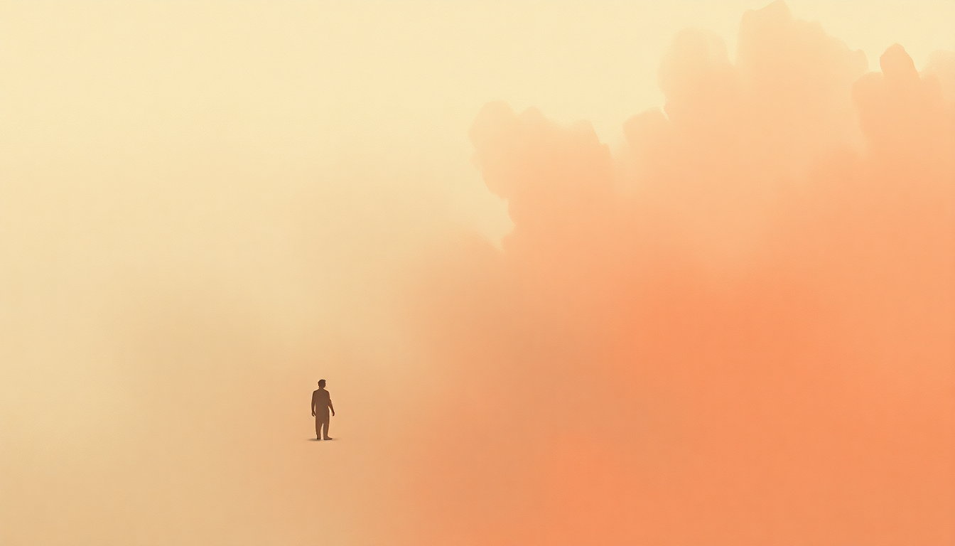 Fan-driven abstract illustration evoking the emotional arc of Agar Tum Saath Ho by A.R. Rahman