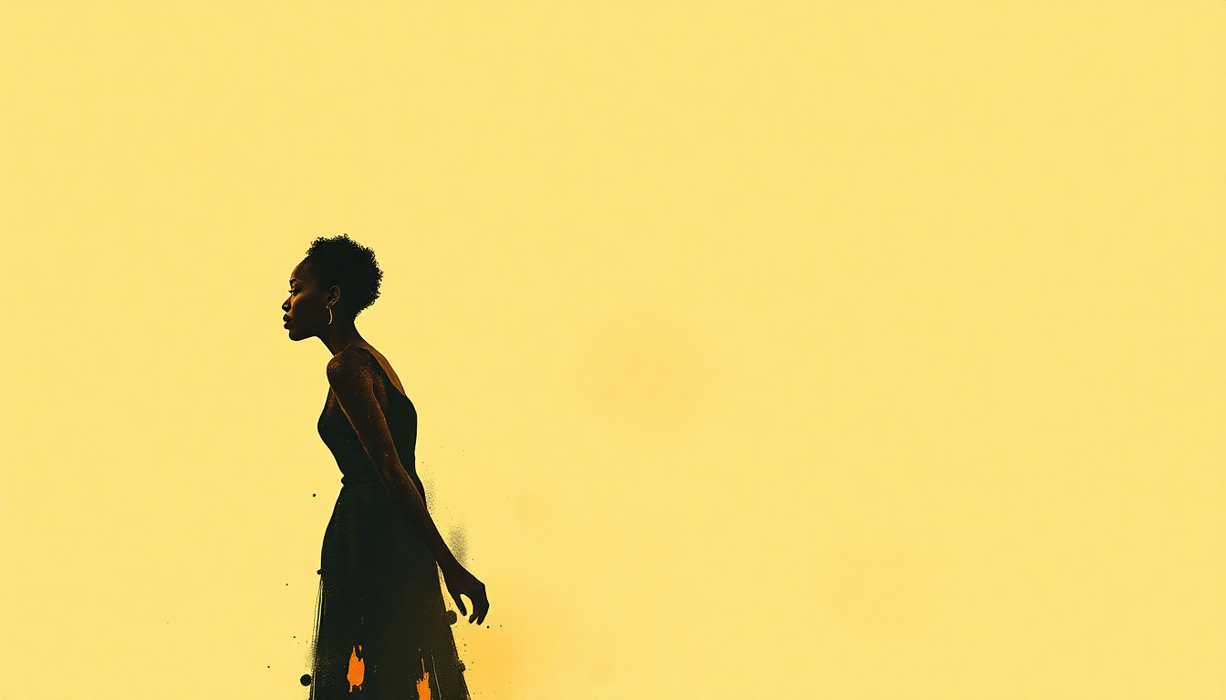 Fan-driven abstract illustration evoking the emotional arc of Ain't Got No, I Got Life by Nina Simone