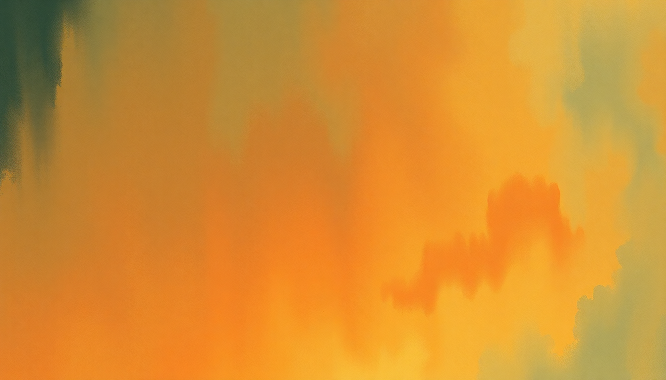 Fan-driven abstract illustration evoking the emotional arc of Ain't No Sunshine by Bill Withers