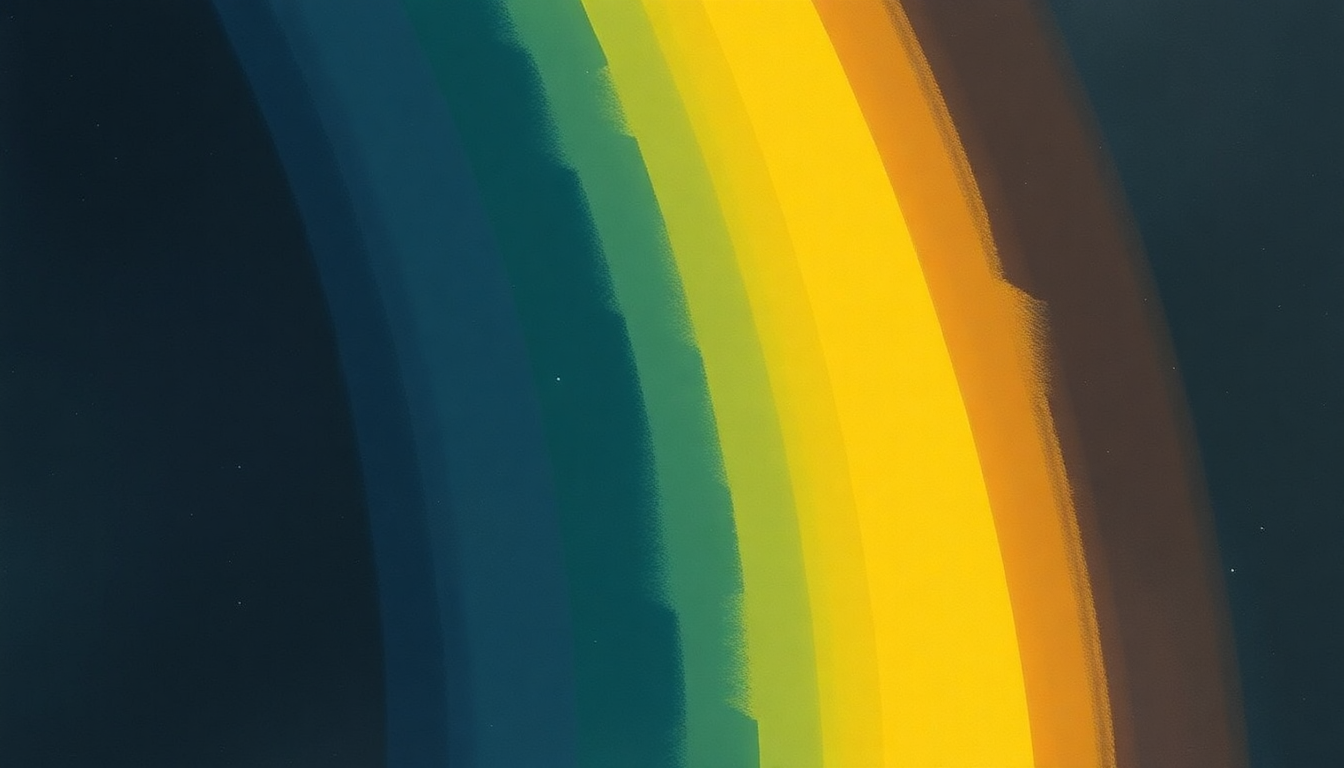 Fan-driven abstract illustration evoking the emotional arc of Ain't Wastin' Time No More by Allman Brothers Band