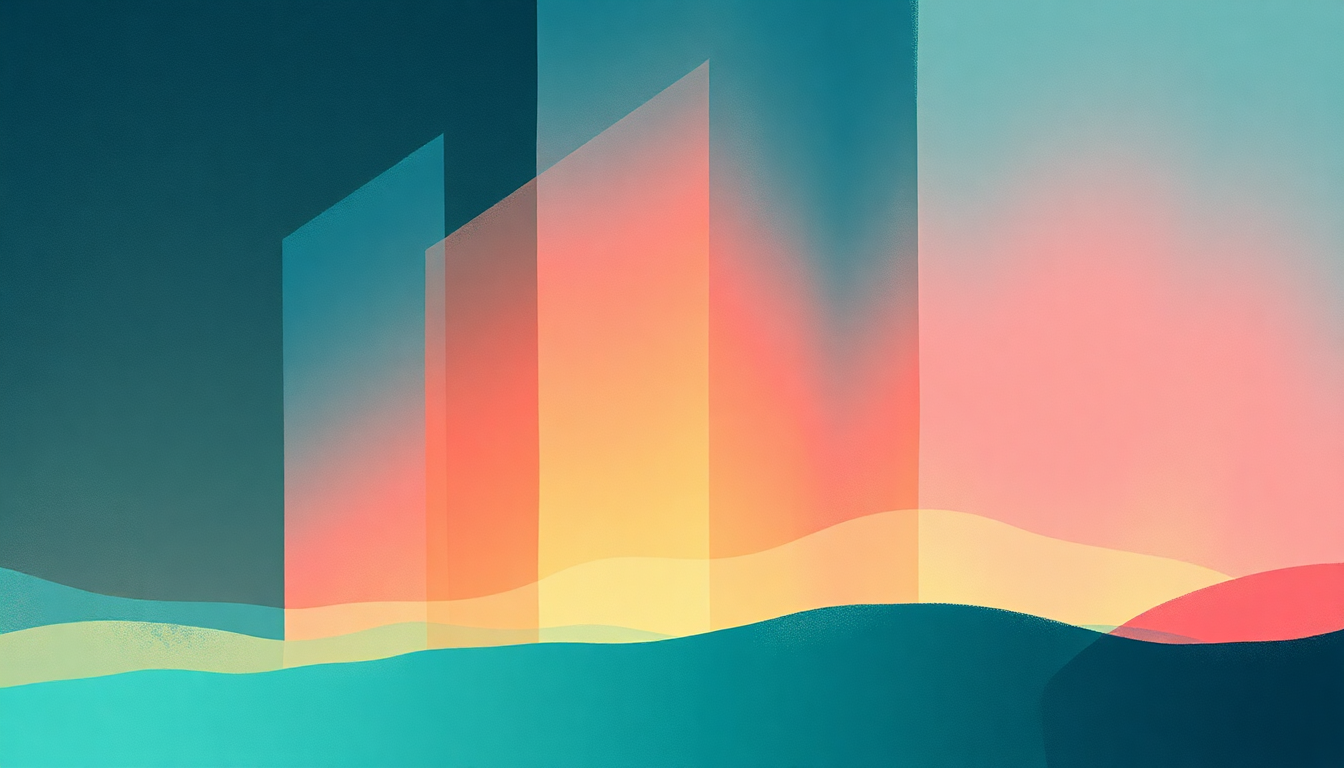 Fan-driven abstract illustration evoking the emotional arc of Alcohol-Free by Twice
