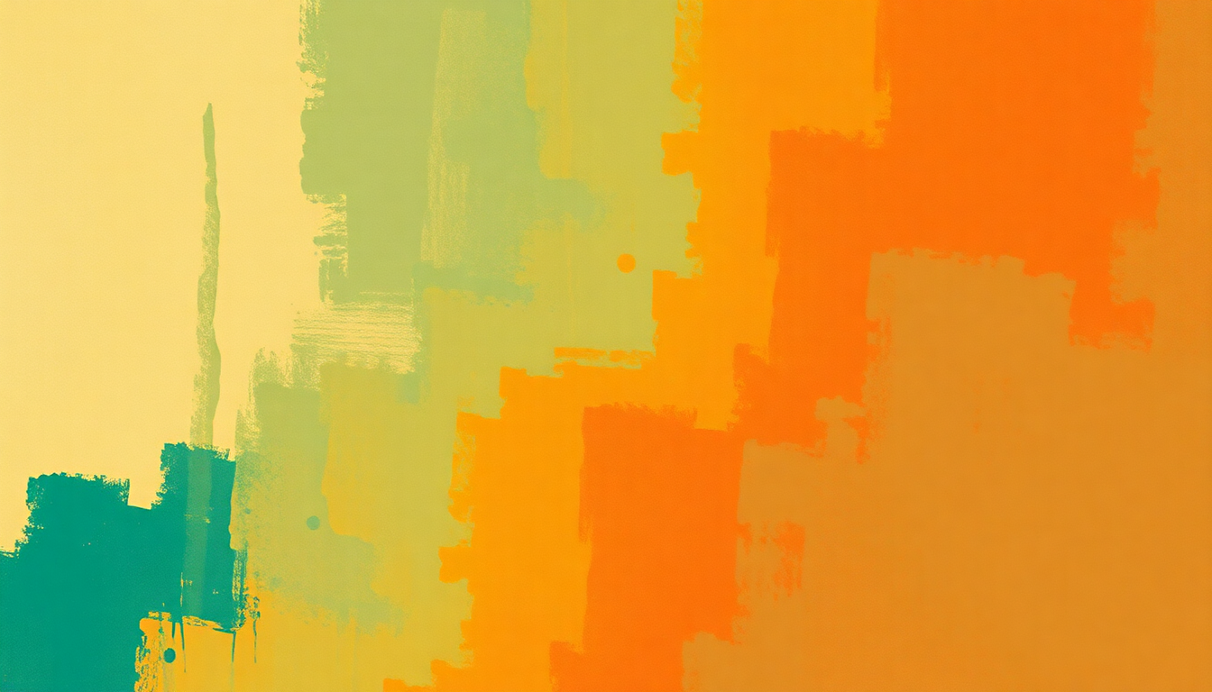 Fan-driven abstract illustration evoking the emotional arc of Alfômega by Caetano Veloso