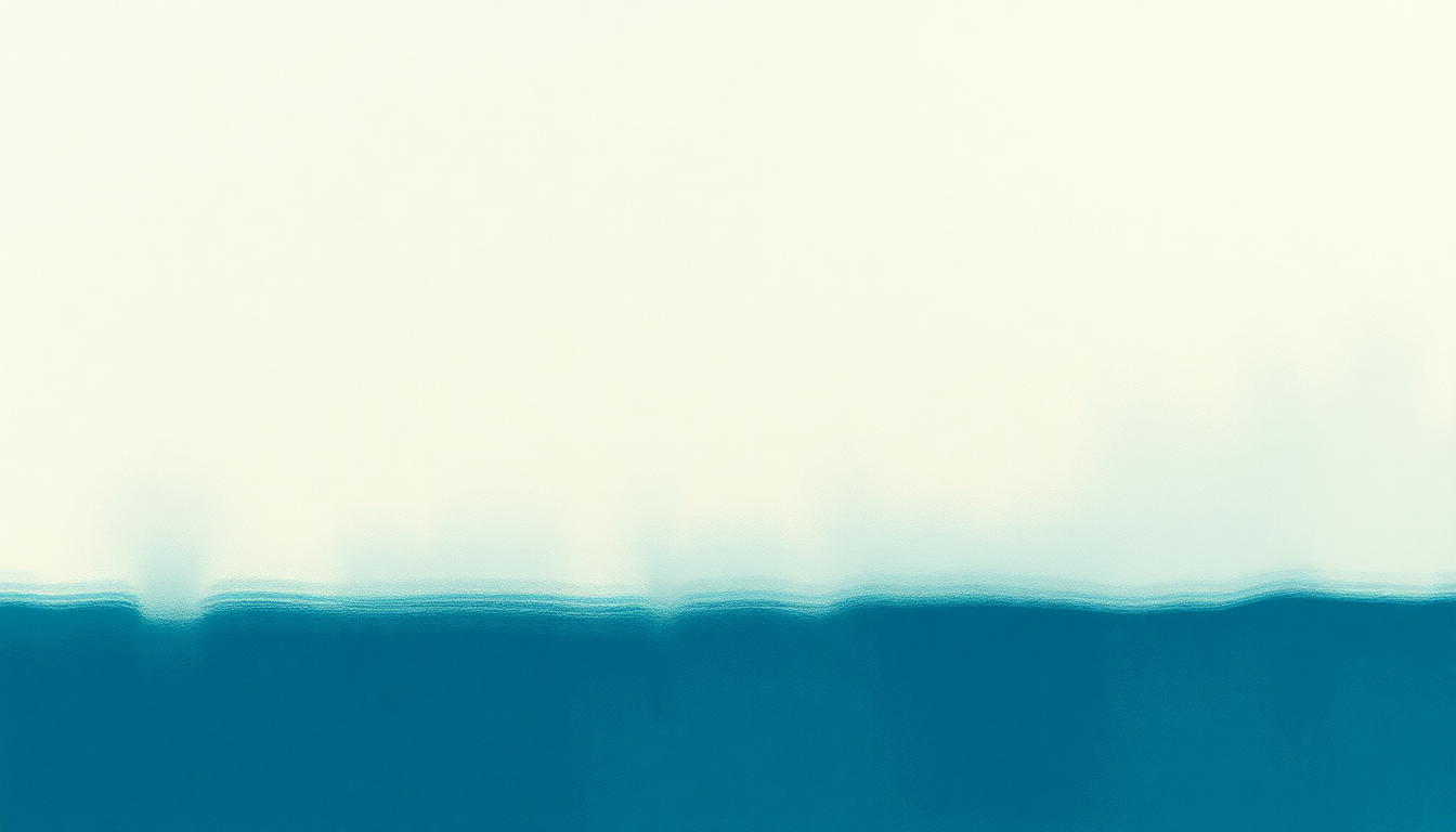Fan-driven abstract illustration evoking the emotional arc of Alfonsina y el Mar by Mercedes Sosa