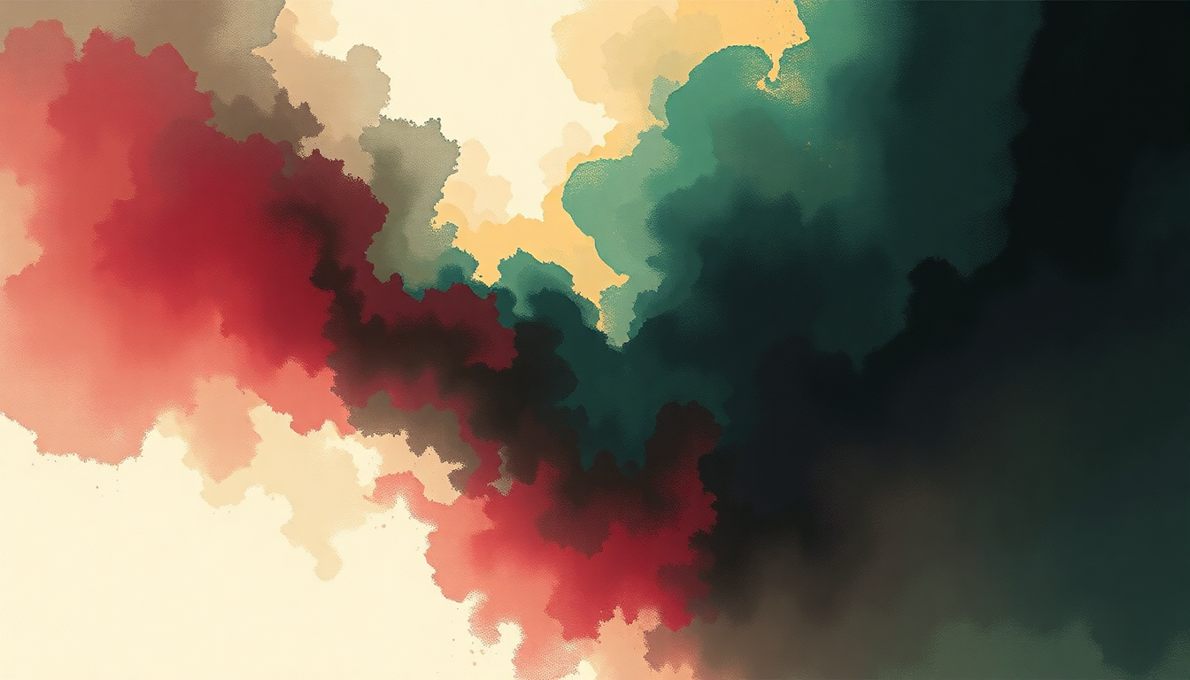 Fan-driven abstract illustration evoking the emotional arc of Alien Superstar by Beyoncé