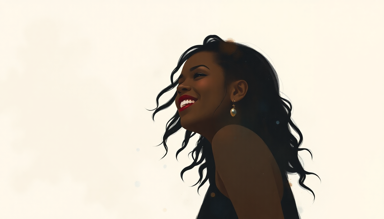 Fan-driven abstract illustration evoking the emotional arc of All for You by Janet Jackson