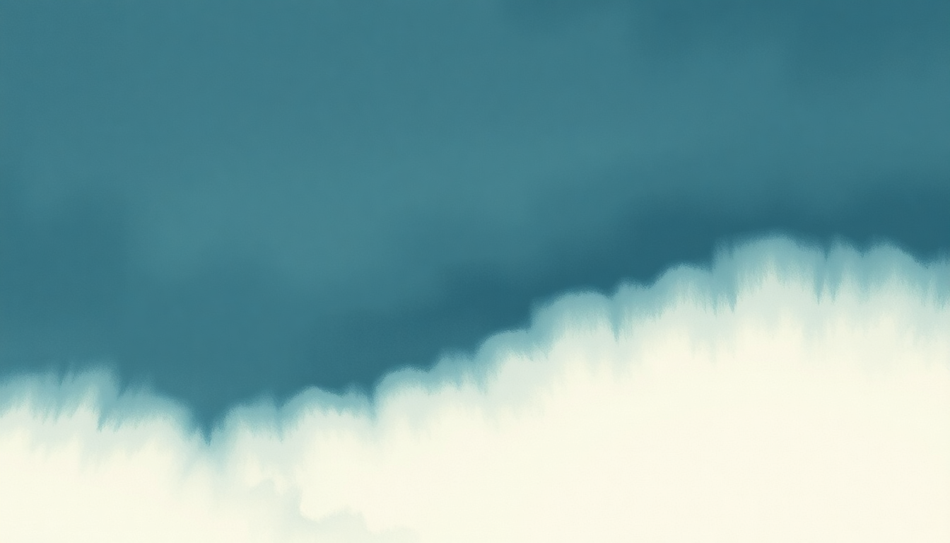 Fan-driven abstract illustration evoking the emotional arc of All I Need by Air