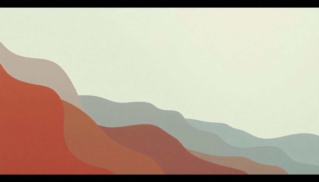 Fan-driven abstract illustration evoking the emotional arc of All I Want by Joni Mitchell