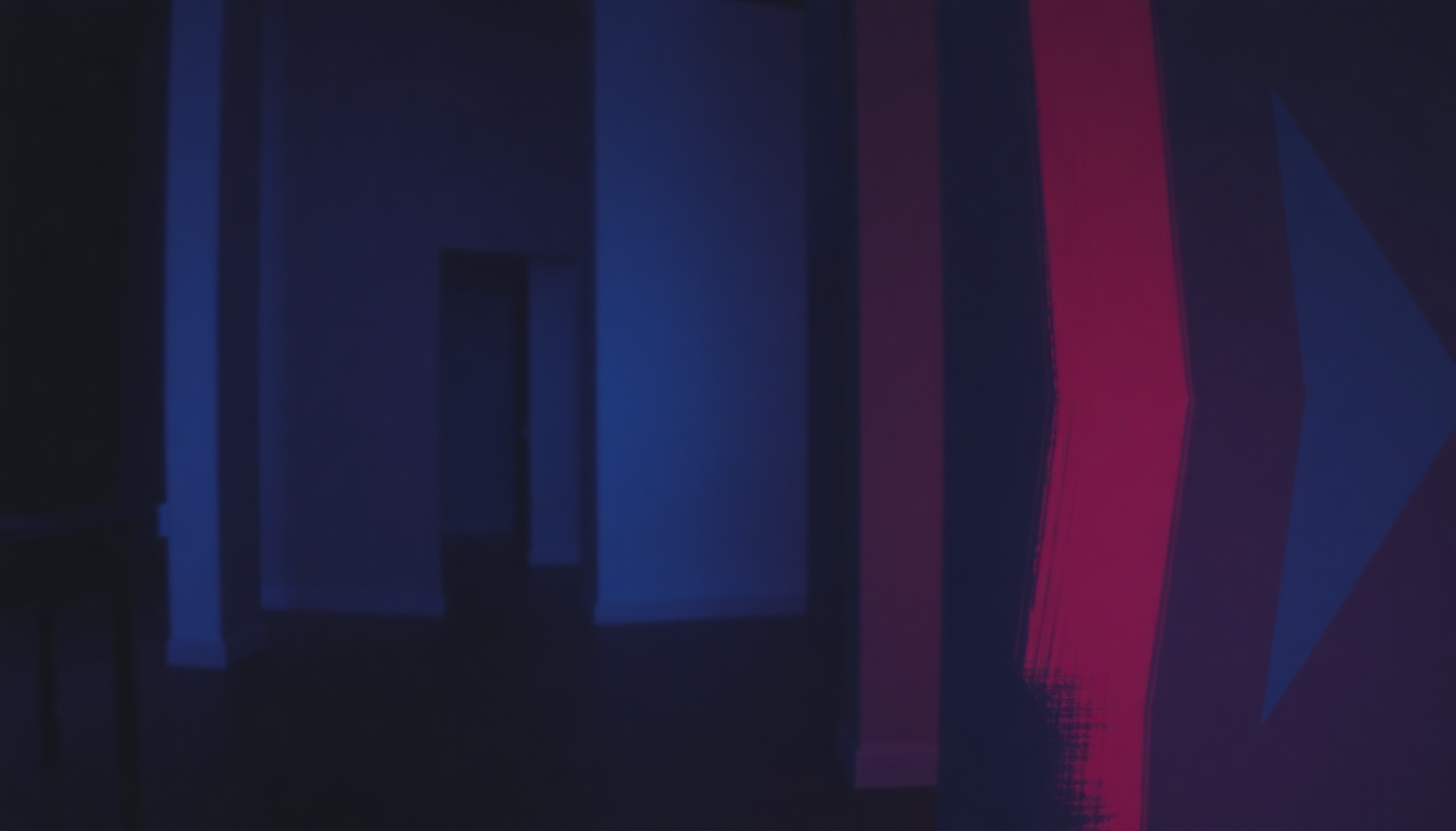 Fan-driven abstract illustration evoking the emotional arc of All in the Name of Love by Atlantic Starr