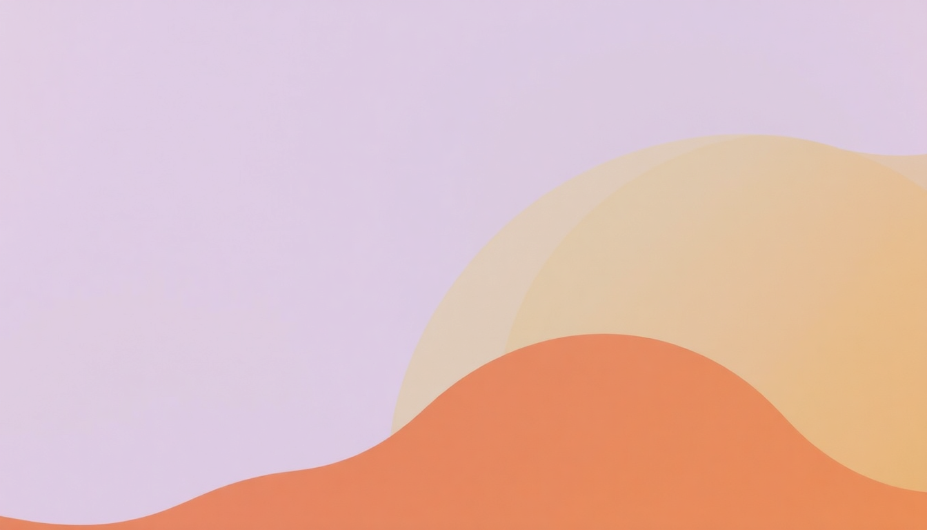 Fan-driven abstract illustration evoking the emotional arc of All Your Love by Hovvdy