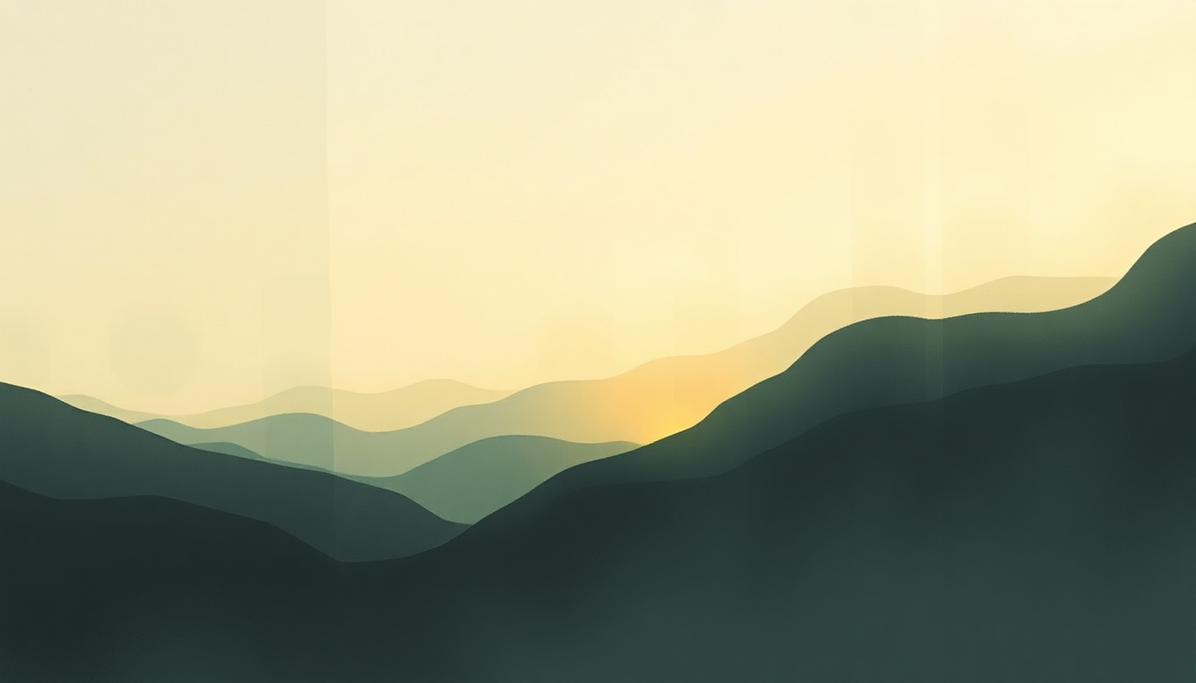 Fan-driven abstract illustration evoking the emotional arc of Allow by Björk