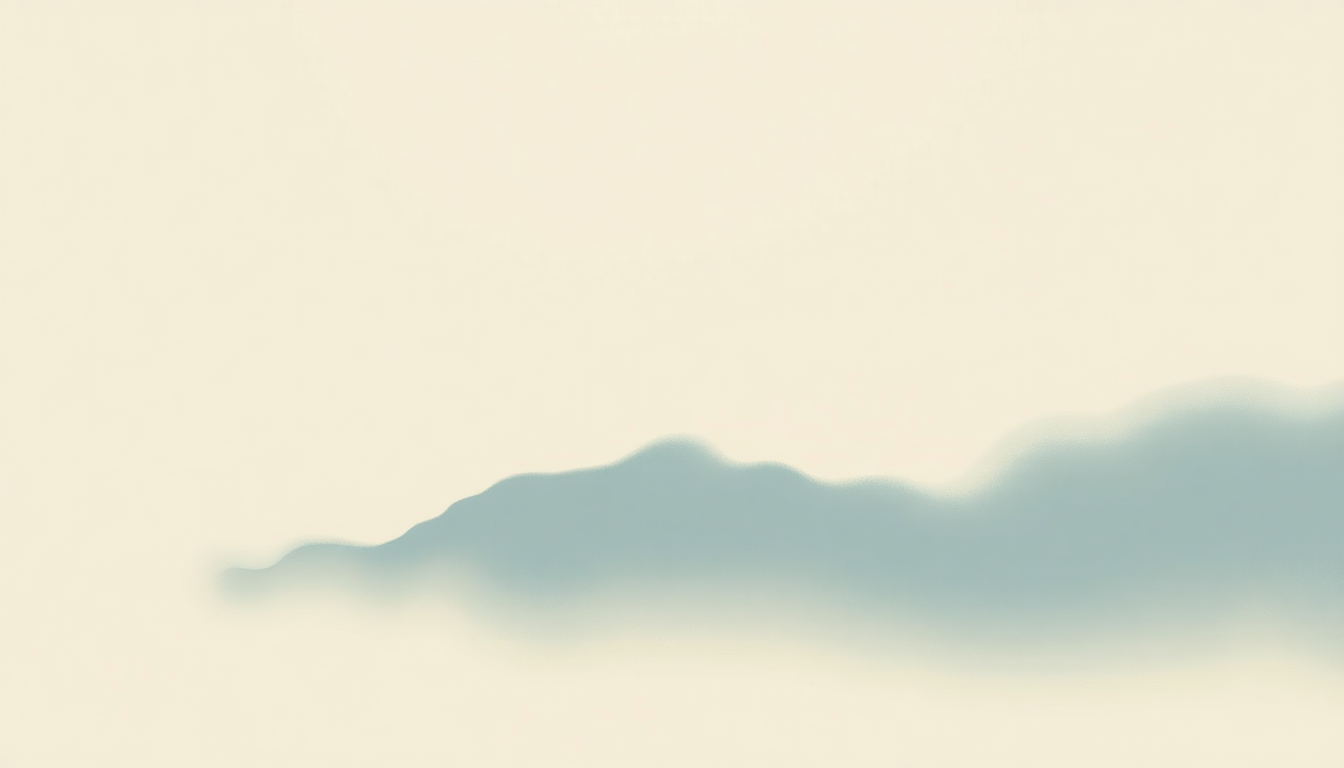 Fan-driven abstract illustration evoking the emotional arc of Alone in Kyoto by Air