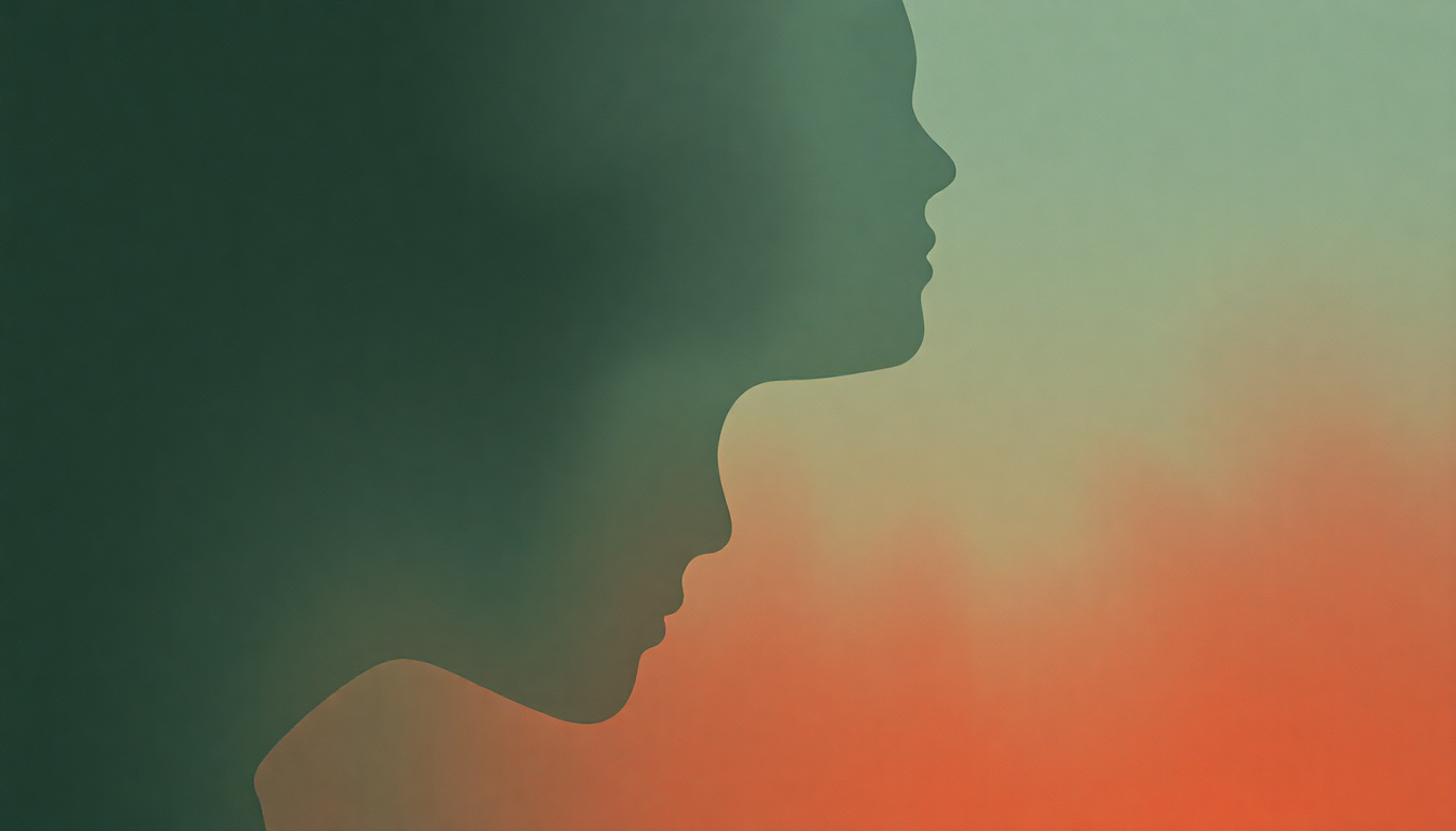 Fan-driven abstract illustration evoking the emotional arc of Alone by The Cure