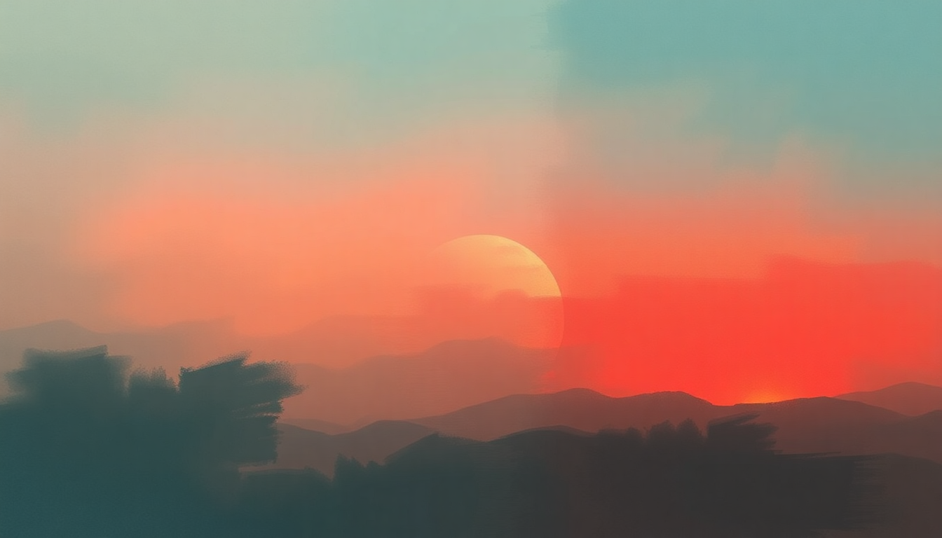 Fan-driven abstract illustration evoking the emotional arc of Always Loved a Film by Underworld
