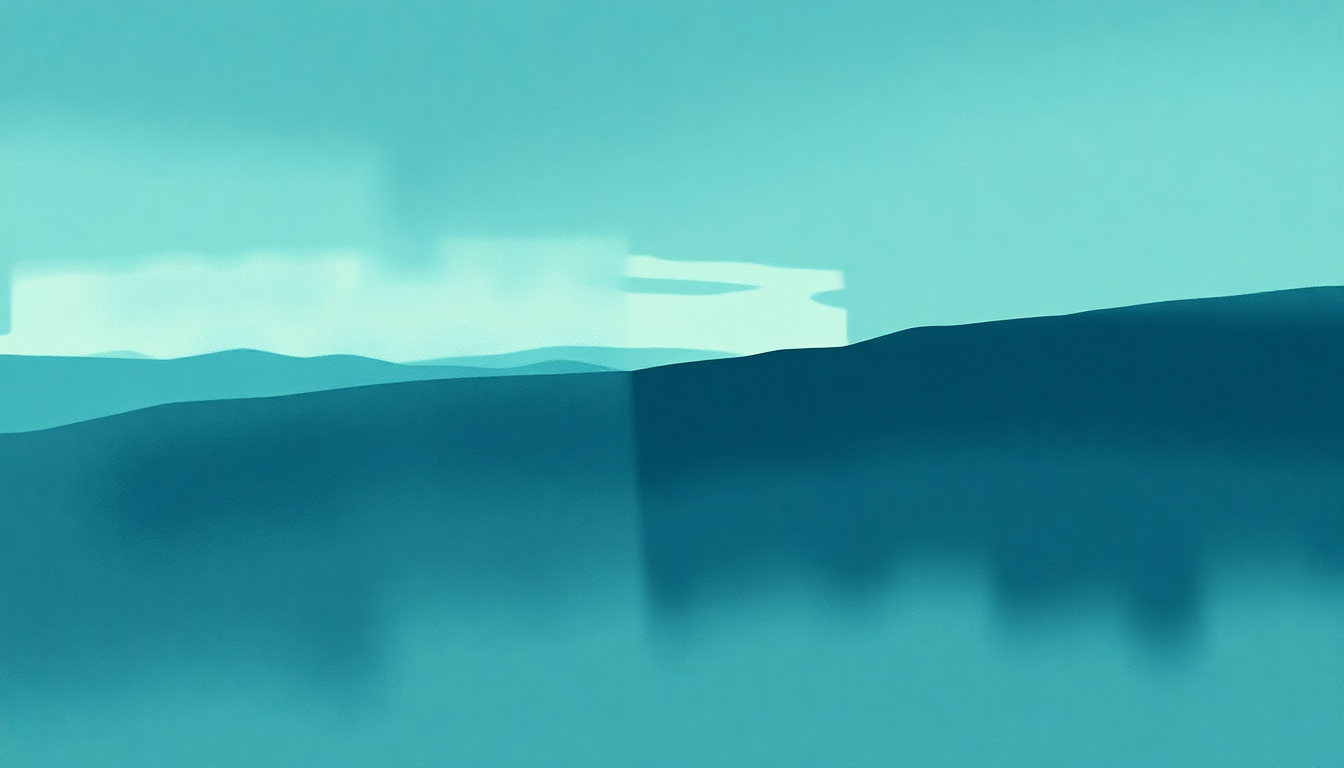 Fan-driven abstract illustration evoking the emotional arc of Always by Blink-182