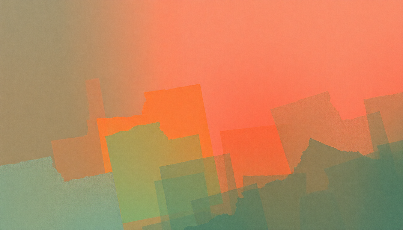 Fan-driven abstract illustration evoking the emotional arc of Amy Hit the Atmosphere by Counting Crows