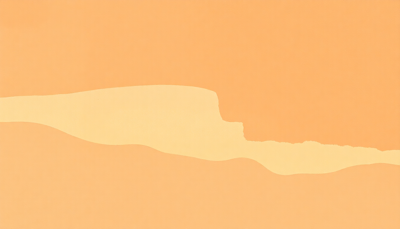 Fan-driven abstract illustration evoking the emotional arc of Ana Maria by Wayne Shorter