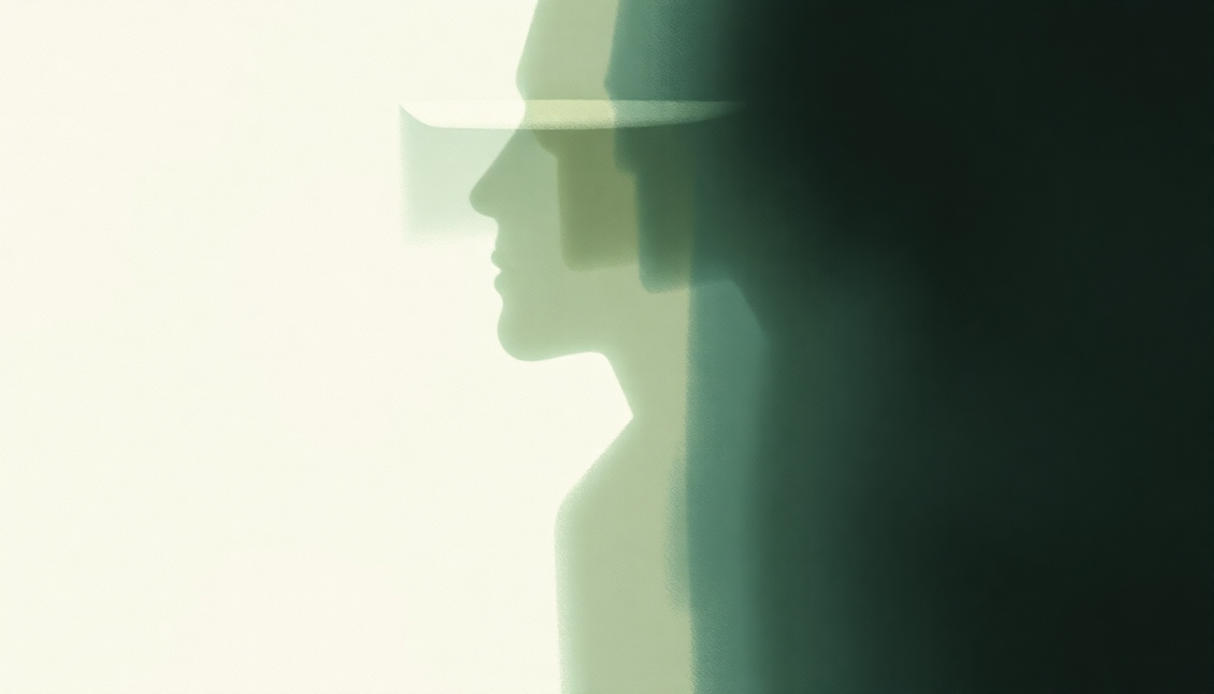 Fan-driven abstract illustration evoking the emotional arc of And Nothing Is Forever by The Cure