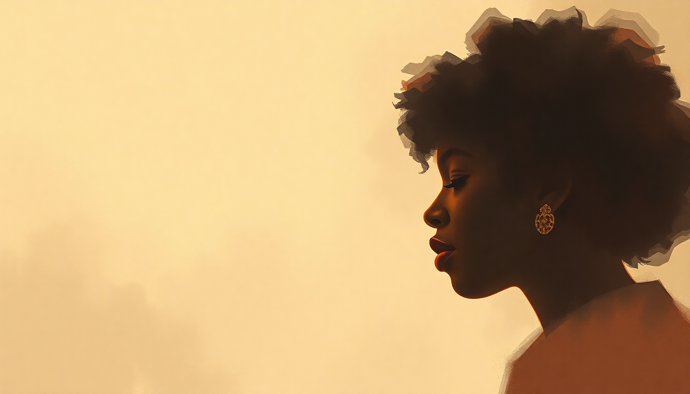 Fan-driven abstract illustration evoking the emotional arc of Angel by Aretha Franklin