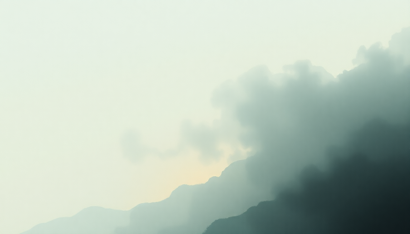 Fan-driven abstract illustration evoking the emotional arc of Angel Echoes by Four Tet