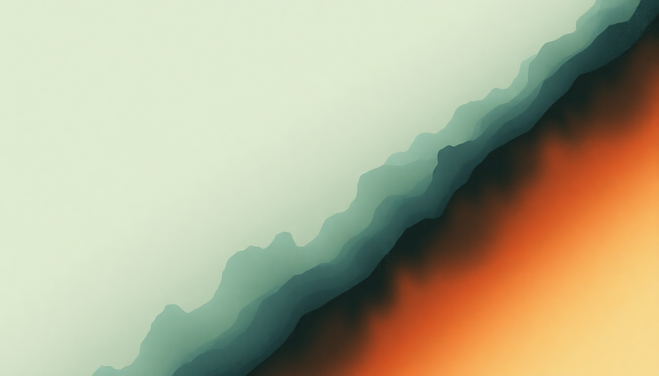 Fan-driven abstract illustration evoking the emotional arc of Angel by Massive Attack