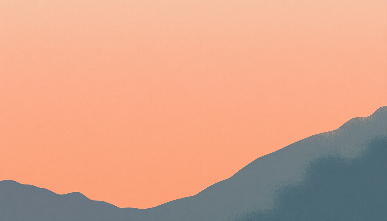 Fan-driven abstract illustration evoking the emotional arc of Another Sunny Day by Belle and Sebastian