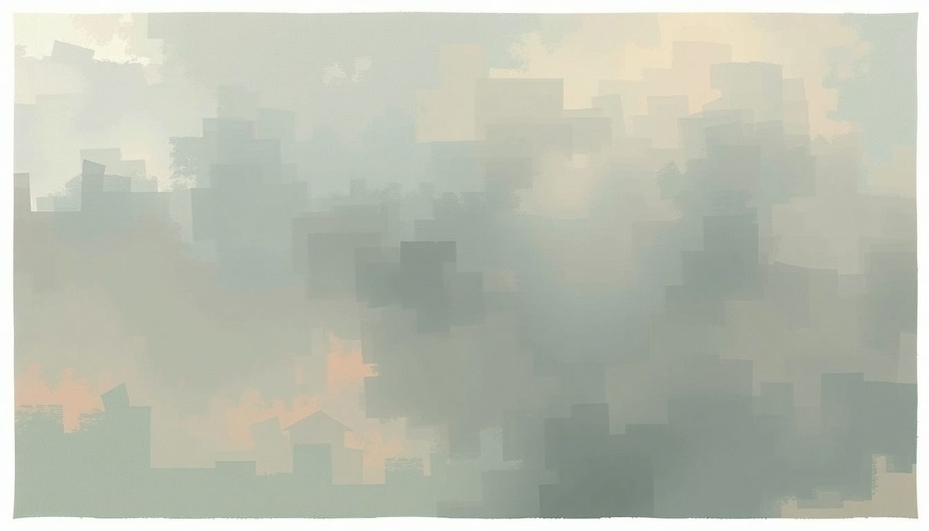 Fan-driven abstract illustration evoking the emotional arc of Anthem for No State by Godspeed You Black Emperor