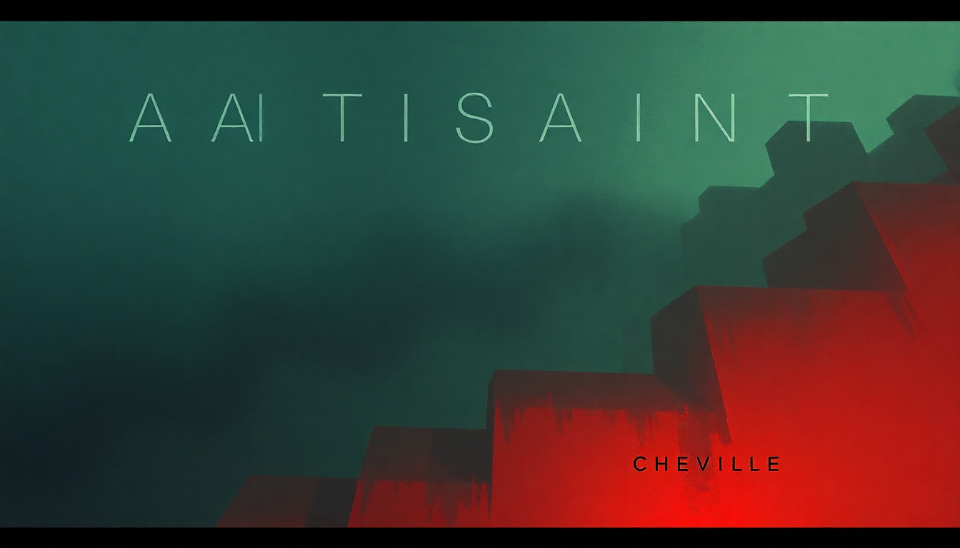 Fan-driven abstract illustration evoking the emotional arc of Antisaint by Chevelle